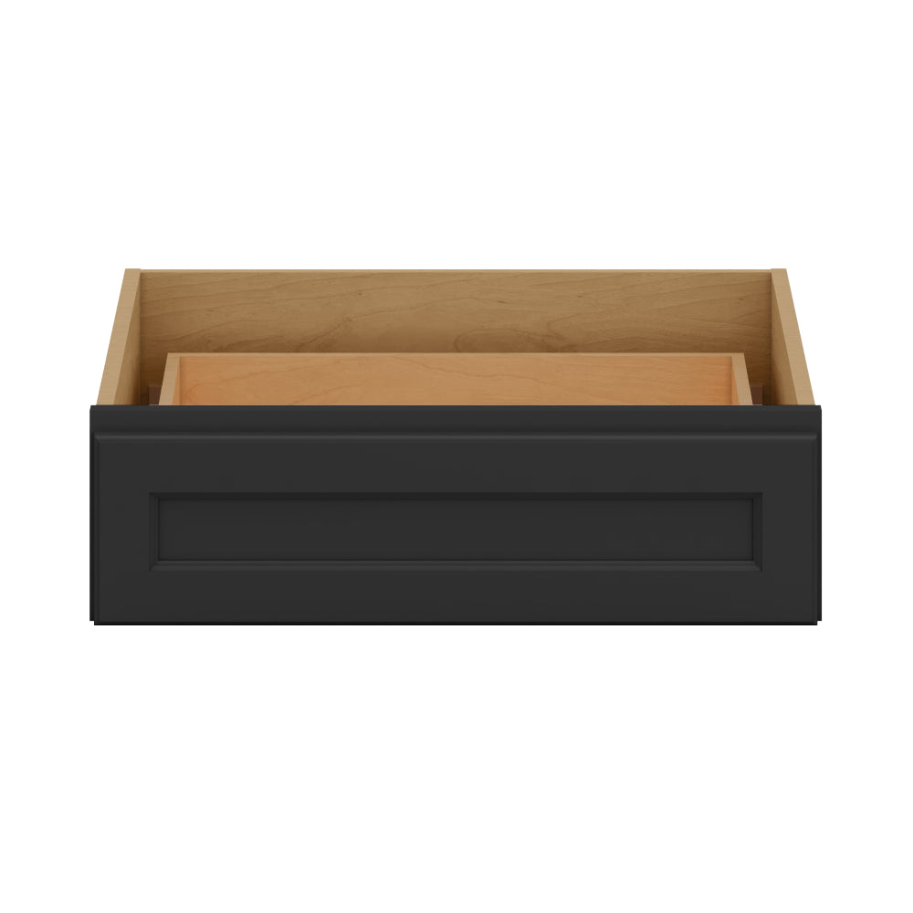 J&K Charcoal E2 27" W x 7-1/2" H or 8-1/2" H Knee Drawer